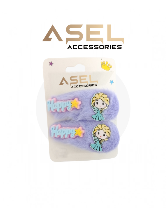 Objeli Peluş Çıtçıt Toka Çift