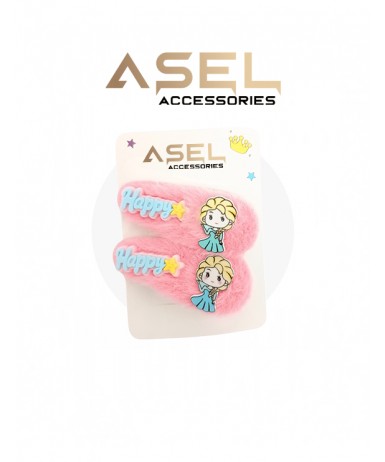 Objeli Peluş Çıtçıt Toka Çift