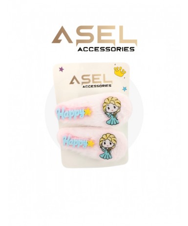 Objeli Peluş Çıtçıt Toka Çift