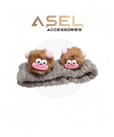 Figürlü Çocuk Saç Bandanası - Yumuşak Dokulu