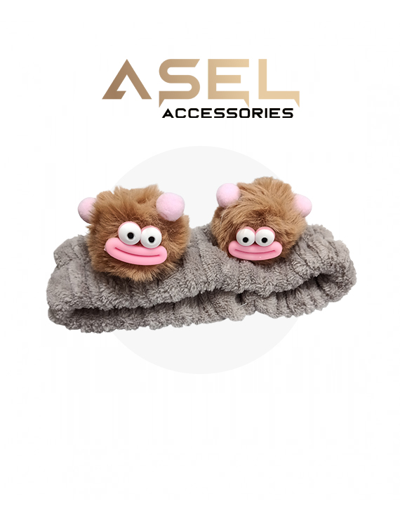 Figürlü Çocuk Saç Bandanası - Yumuşak Dokulu