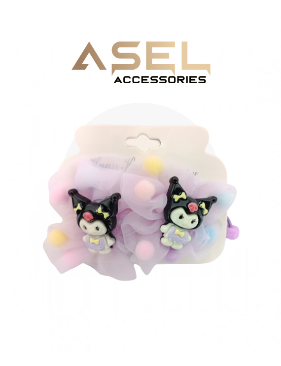 Kuromi İ̇̇kili Lastik Toka