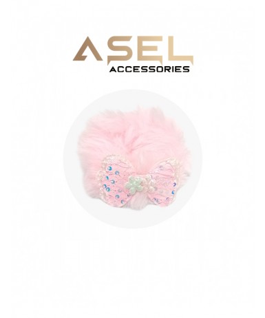 Kurdale Figürlü Peluş Toka