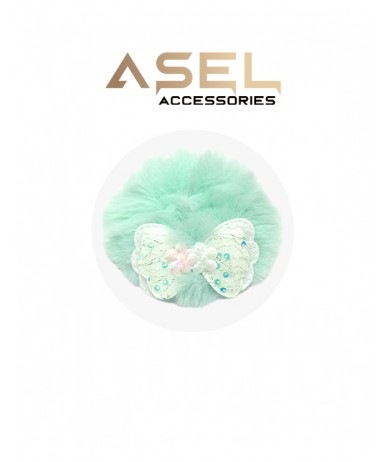 Kurdale Figürlü Peluş Toka